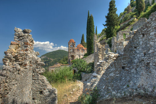 Mystras Byzantine Castle